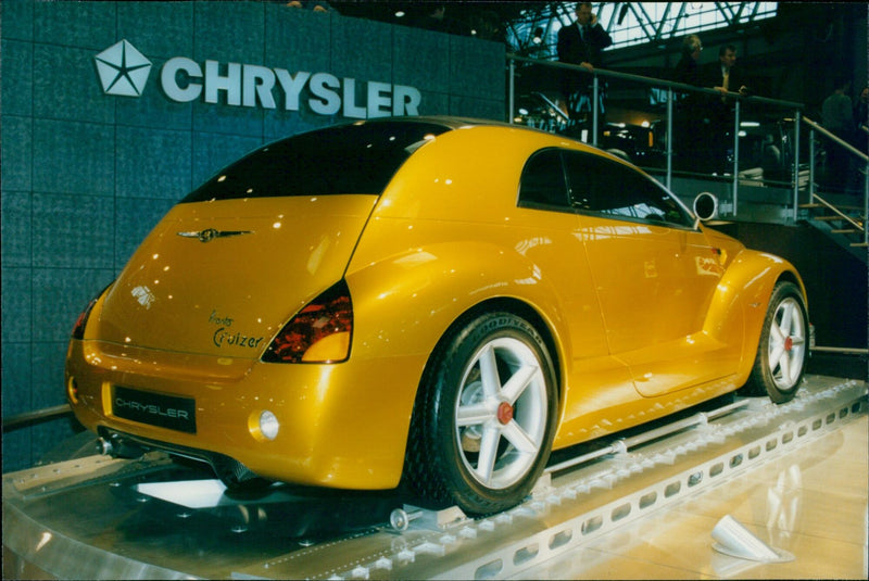 Motoring cars - Chrysler Cruizer. - Vintage Photograph