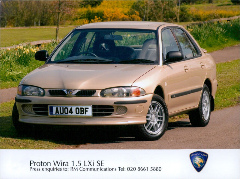 Proton Wira - Vintage Photograph