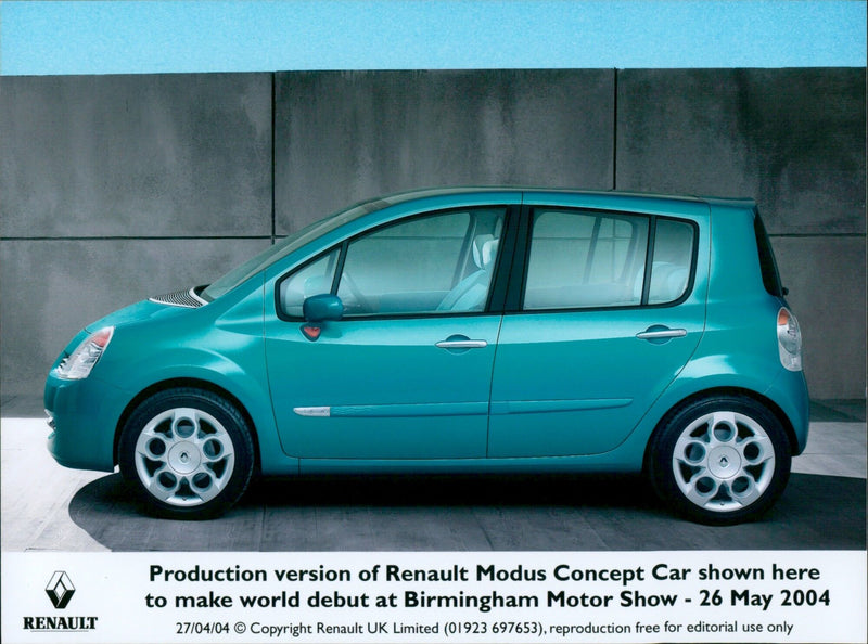 Renault Modus Concept Car - Vintage Photograph