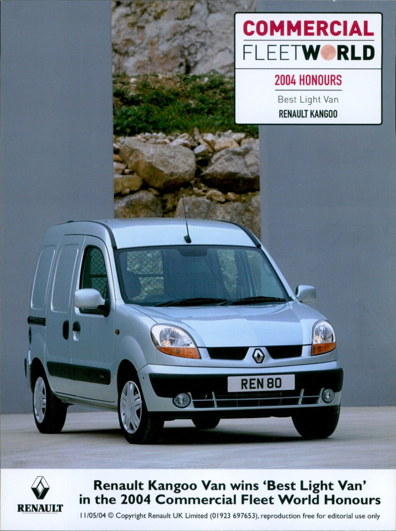 Renault Kangoo Van - Vintage Photograph