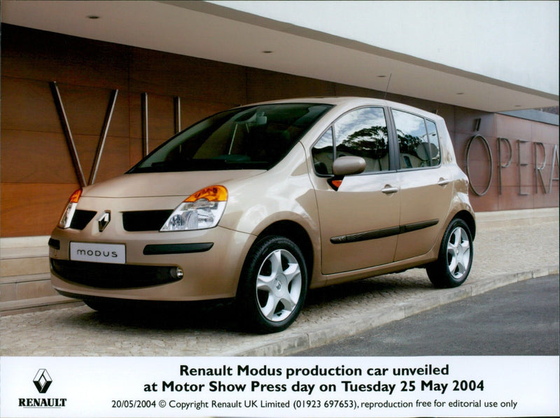 Renault Modus - Vintage Photograph