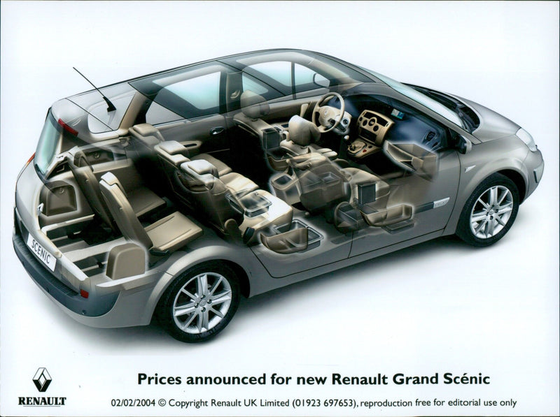 Renault Grand Scénic - Vintage Photograph