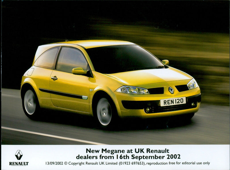 Renault Megane - Vintage Photograph