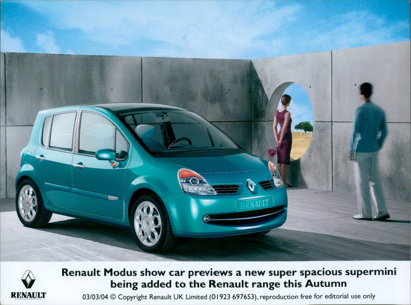 Renault Modus - Vintage Photograph