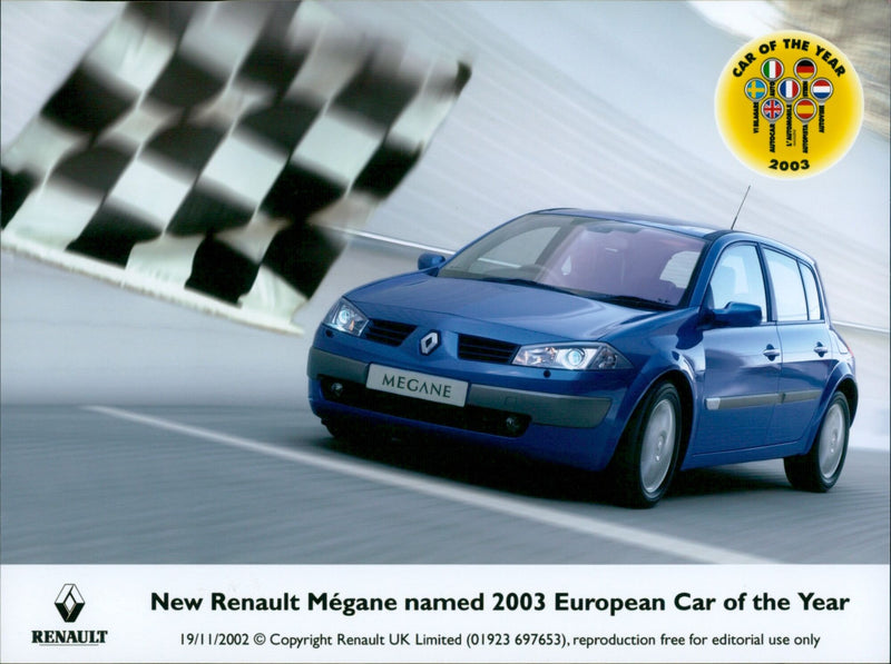 Renault Megane - Vintage Photograph