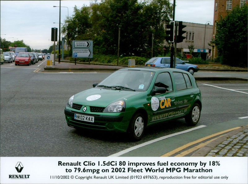 Renault Clio - Vintage Photograph