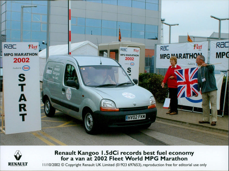 Renault Kangoo Van - Vintage Photograph