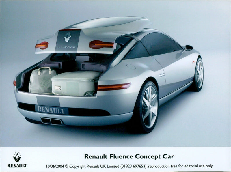 Renault Fluence - Vintage Photograph