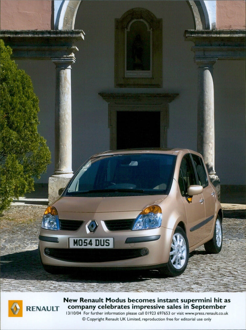 Renault Modus - Vintage Photograph