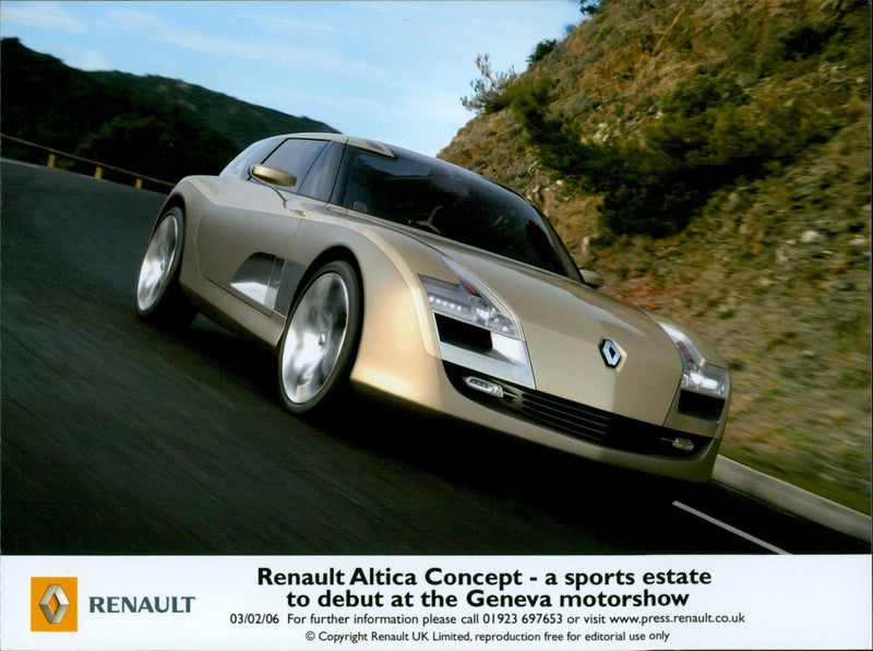 Renault Altica - Vintage Photograph