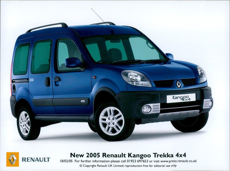 2005 Renault Kangoo - Vintage Photograph