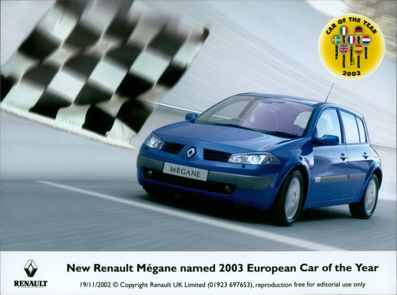 Renault Mégane - Vintage Photograph