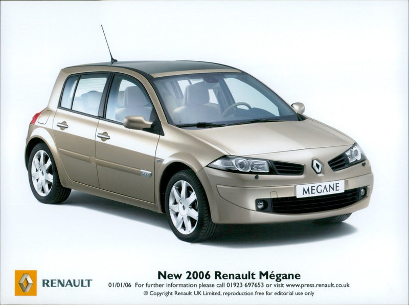 Renault Mégane - Vintage Photograph