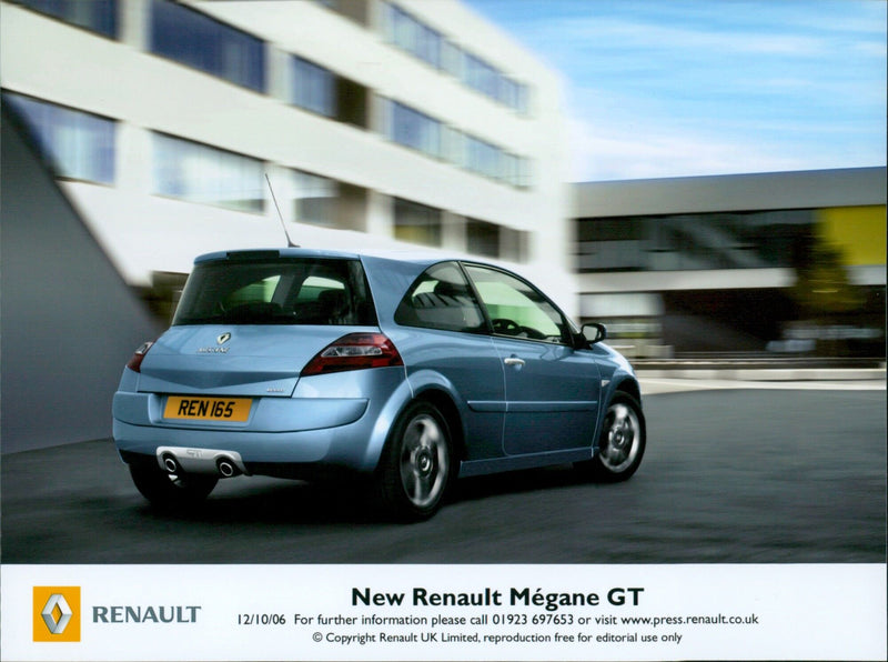 Renault Mégane - Vintage Photograph