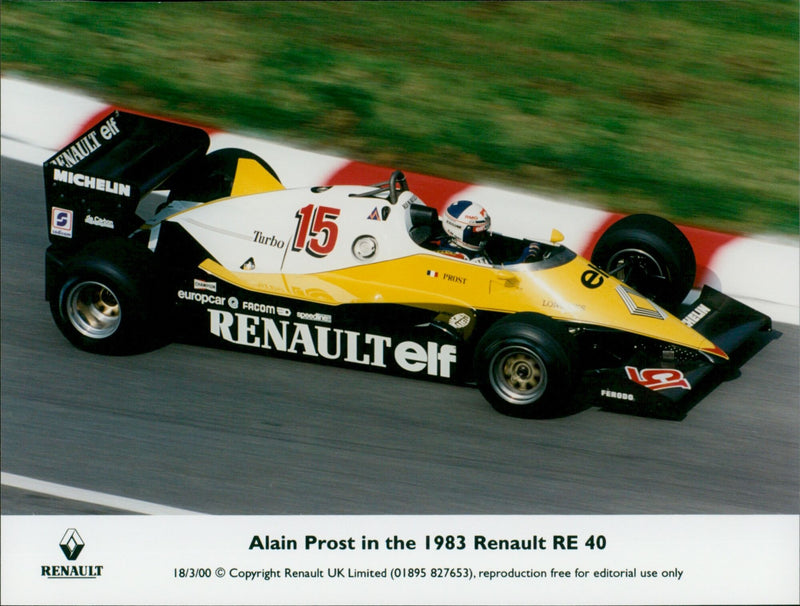 1983 Renault RE 40 - Vintage Photograph