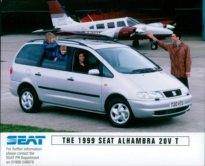 1999 SEAT Alhambra - Vintage Photograph