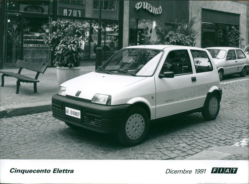 Fiat Cinquecento - Vintage Photograph