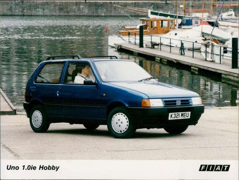 Fiat Uno - Vintage Photograph