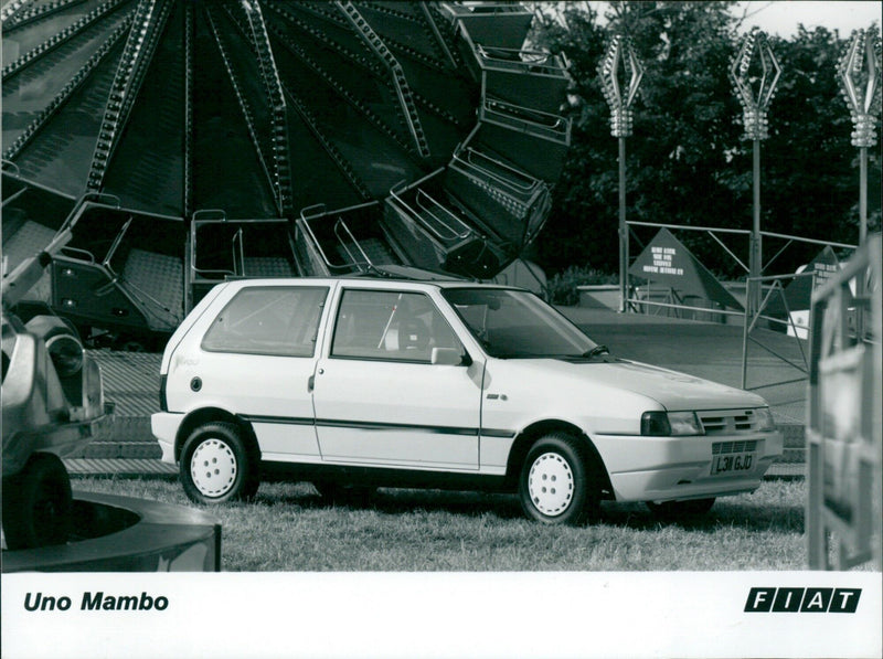 Fiat Uno - Vintage Photograph