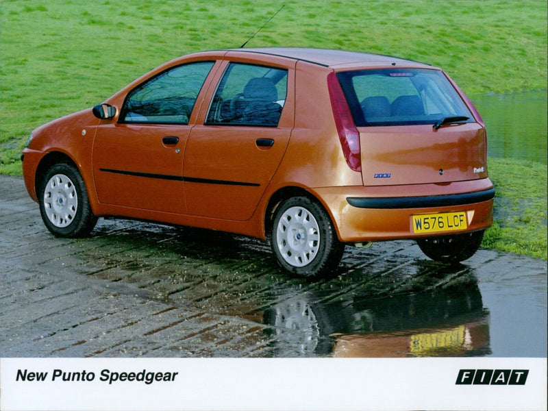 Fiat Punto - Vintage Photograph