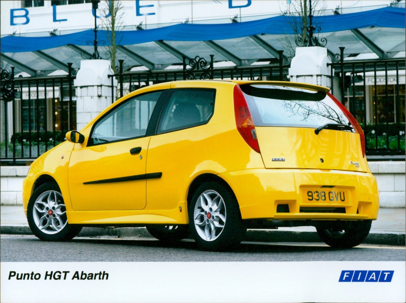 Fiat Punto - Vintage Photograph