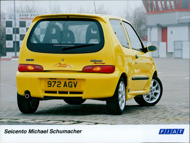 Fiat Seicento - Vintage Photograph