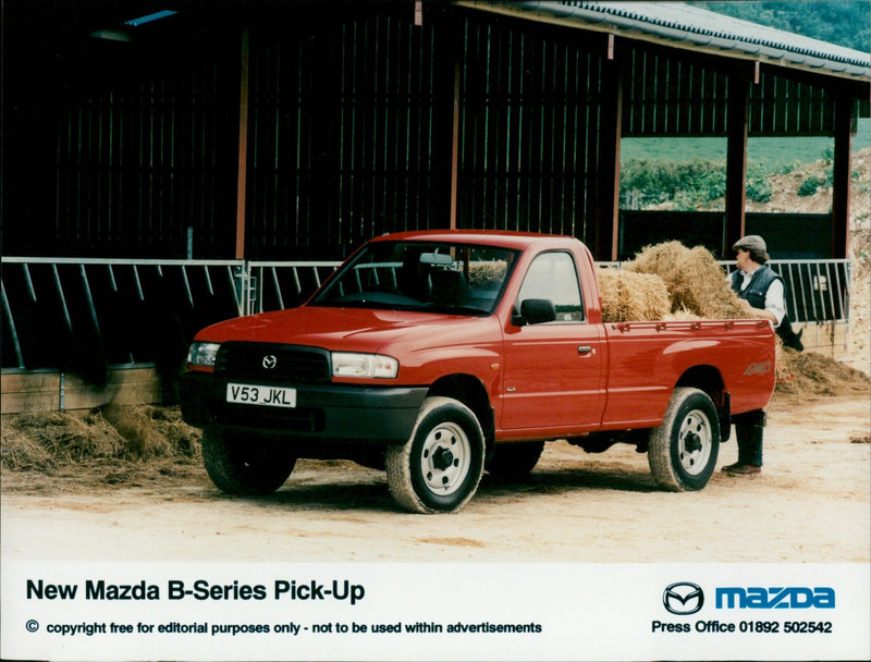 Mazda B-Series - Vintage Photograph