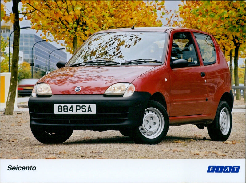 Fiat Seicento - Vintage Photograph