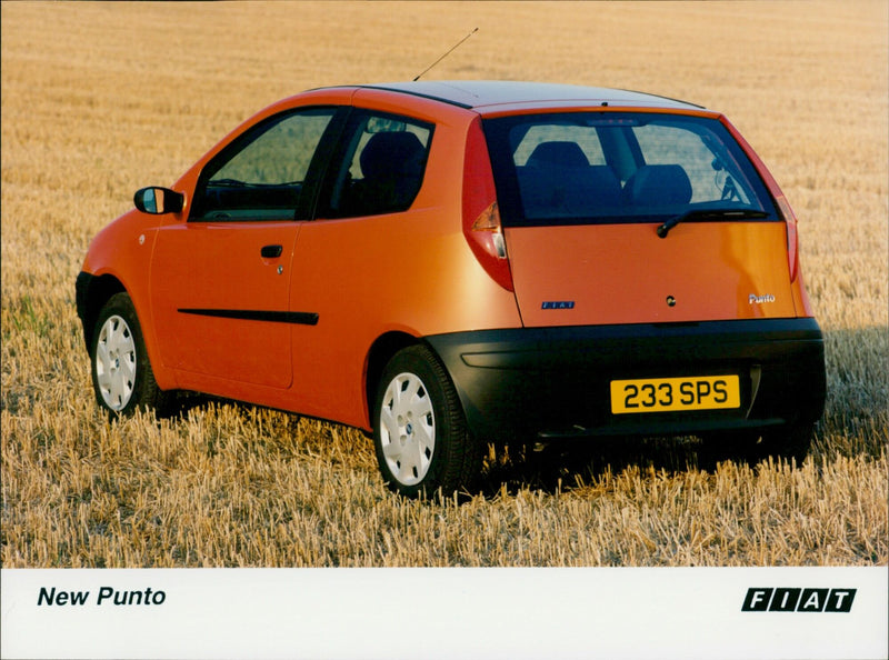 Fiat Punto - Vintage Photograph