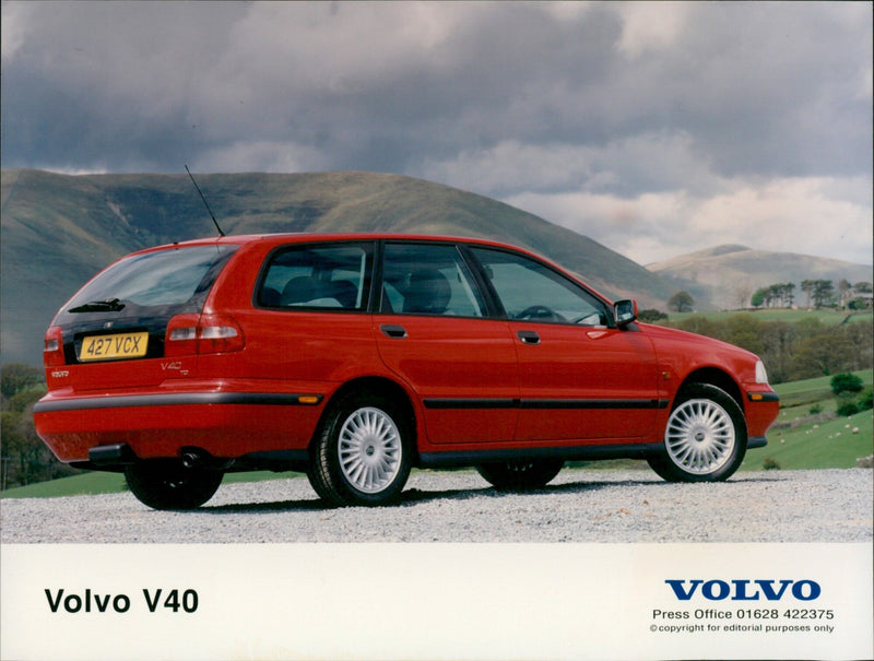 Volvo V40 - Vintage Photograph