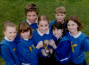 Members of the Didcot Manor Primary School Netball Team. - Vintage Photograph