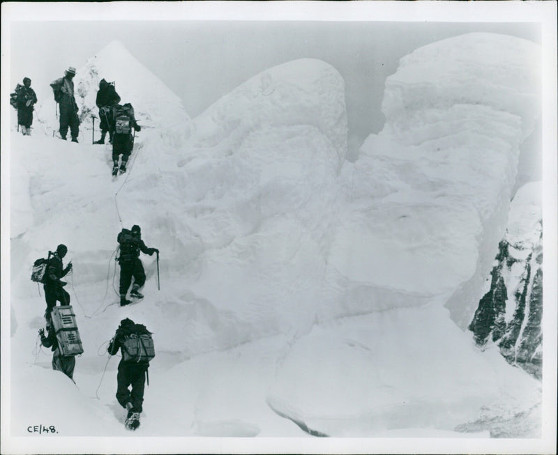 British Everest Expedition - Vintage Photograph