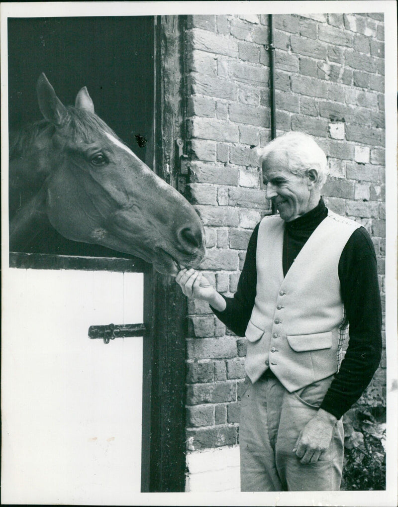 Tim Trant and Home Ariel Tina Durant at Oxford Mai Mes. - Vintage Photograph