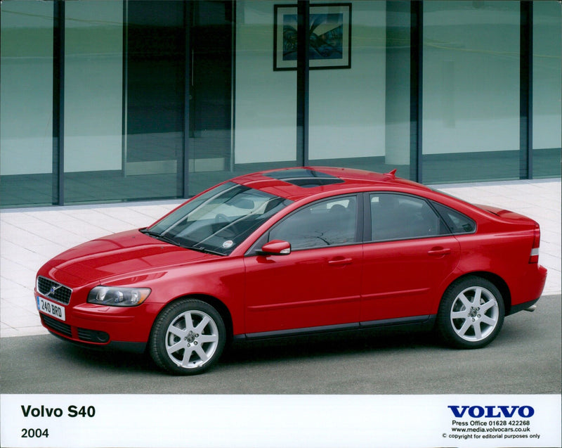 Volvo S40 - Vintage Photograph