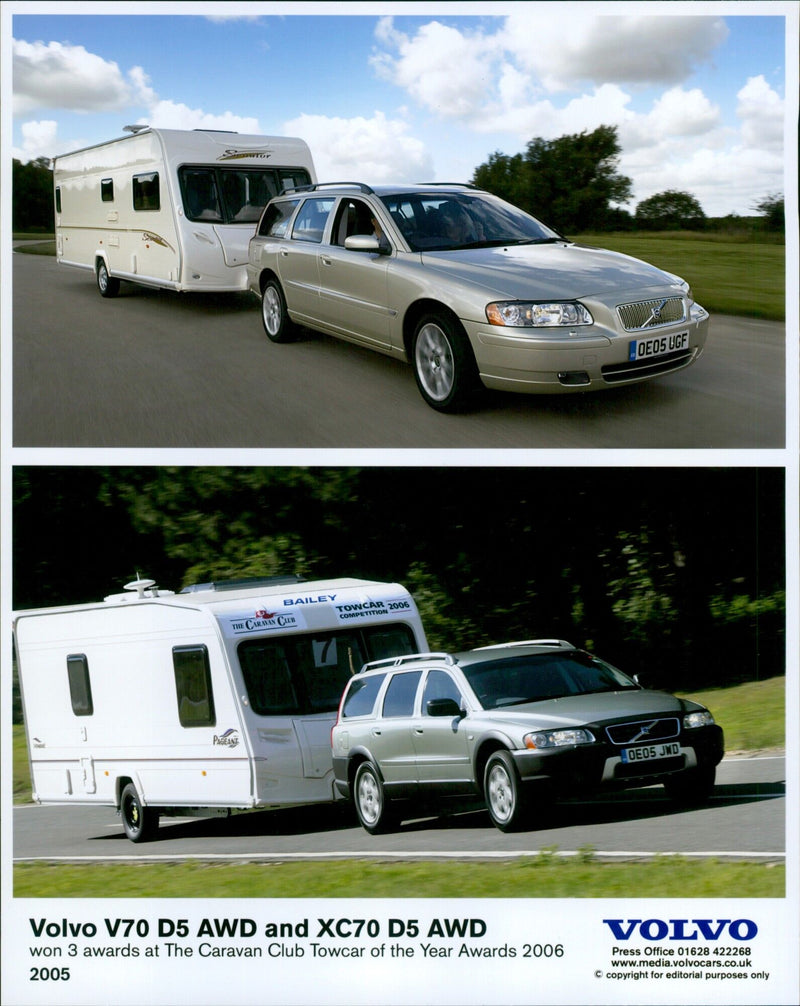 Volvo V60 D5 AWD and XC70 D5 AWD - Vintage Photograph