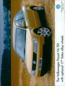 The Volkswagen Passat V6 TDI with optional 17" Votex alloy wheels. - Vintage Photograph