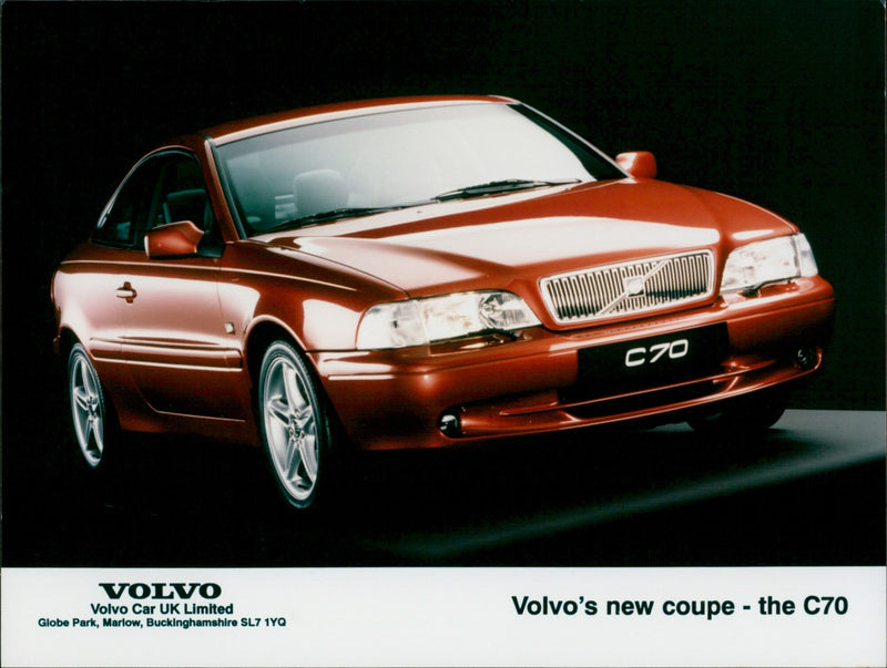 Volvo C70 - Vintage Photograph