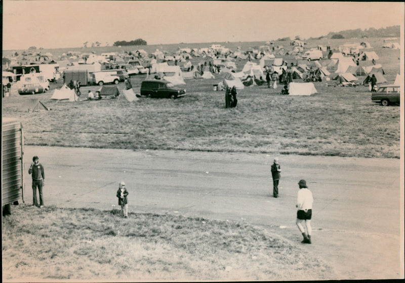 Music Festival - Vintage Photograph