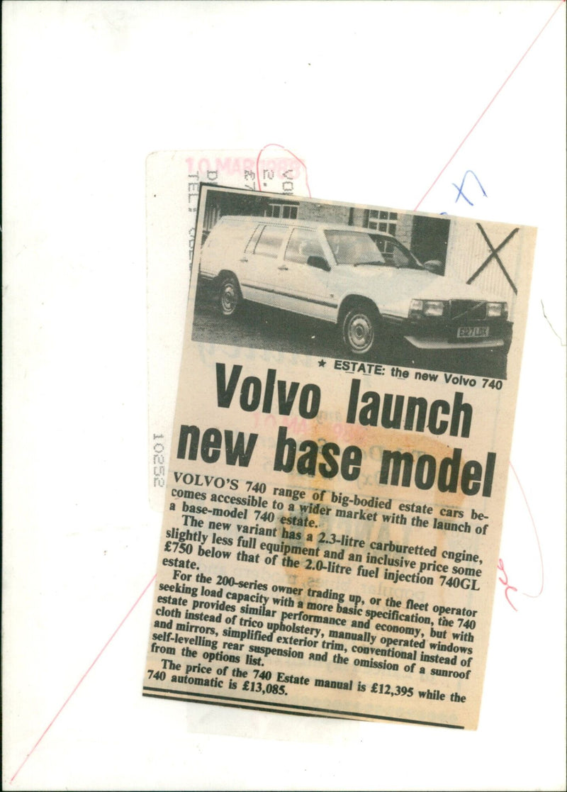 Volvo - Vintage Photograph