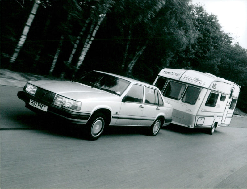 Volvo 940 SE Turbo - Vintage Photograph