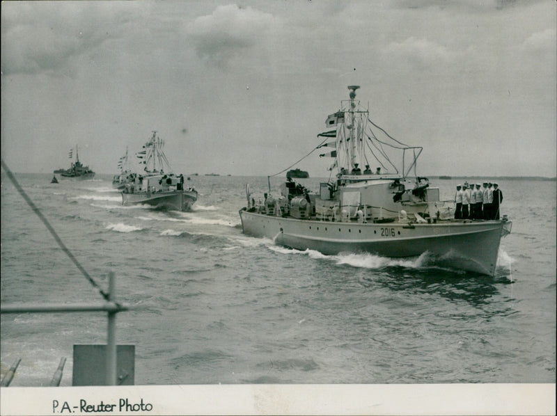 Motor Torpedo Boats - Vintage Photograph