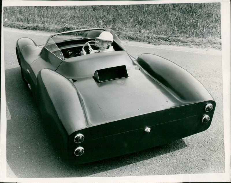 Rover BRM Gas Turbine car - Vintage Photograph