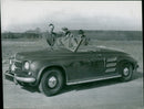 Gas turbine-powered car - Vintage Photograph