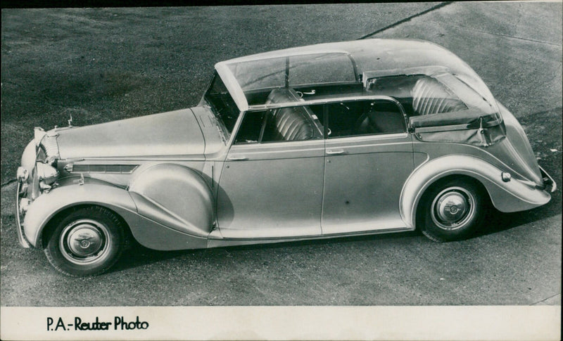 Daimler Straight Light car - Vintage Photograph