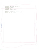 Music teacher Jill Cooper teaching 10-year-old student Lucy Demain the violin. - Vintage Photograph