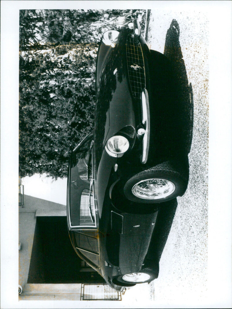 Classic cars from Ferrari, Aston Martin and Lagonda on offer at Sotheby's annual summer sale. - Vintage Photograph