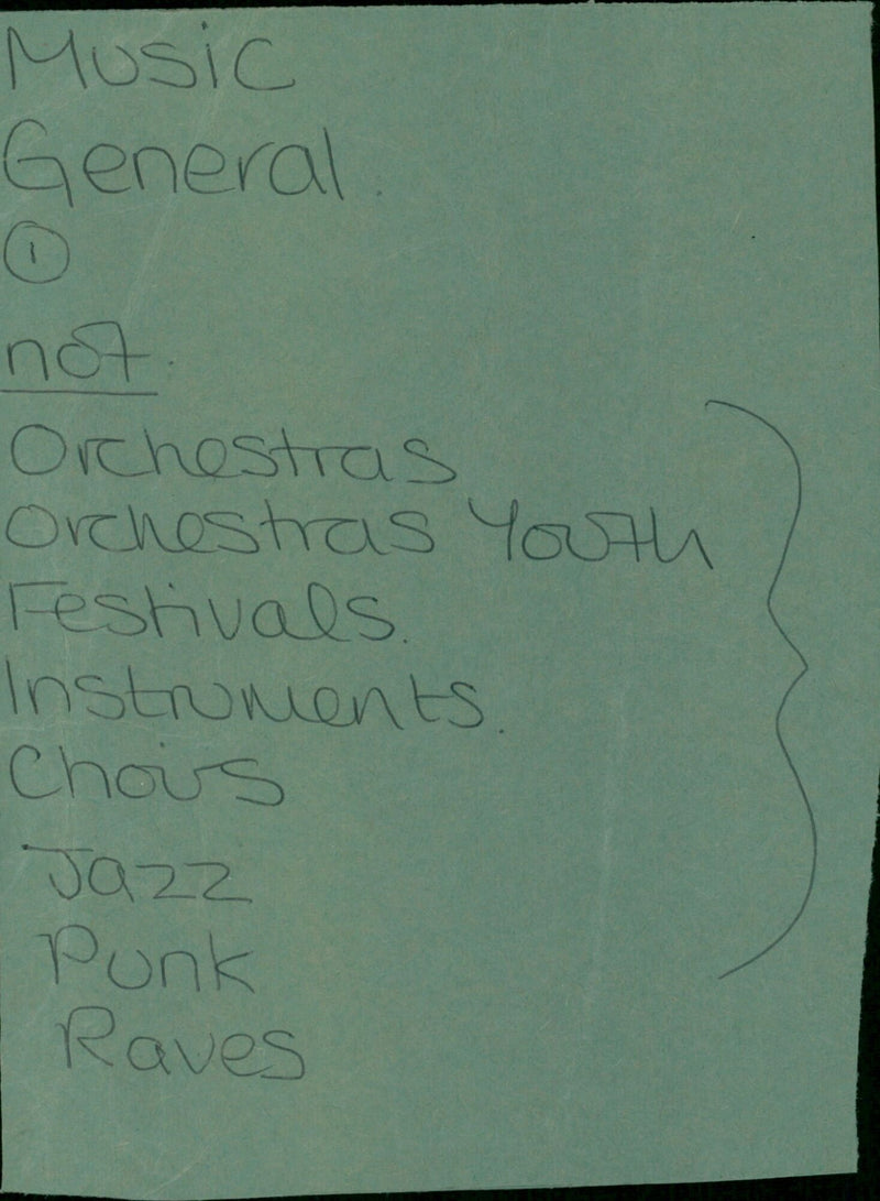 Young people playing a variety of musical instruments at a youth music festival. - Vintage Photograph