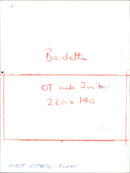 A Fiat Barchetta N974 car on display in a car showroom. - Vintage Photograph