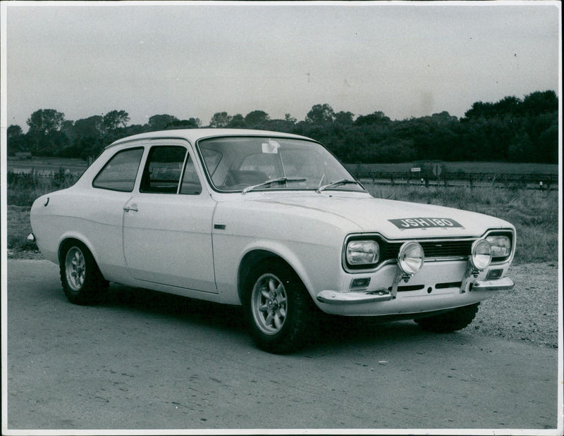 The Ford Escort Twin Cam - Vintage Photograph