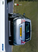 The FIAT DY53 KDF FTAT car sits in a parking lot on April 14, 2021. - Vintage Photograph